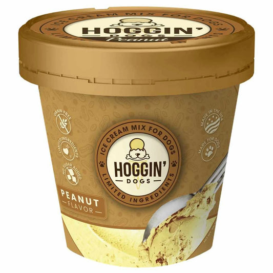 Puppy Cake Hoggin' Dogs Ice Cream Mix Peanut Butter Pint Large 4.65oz