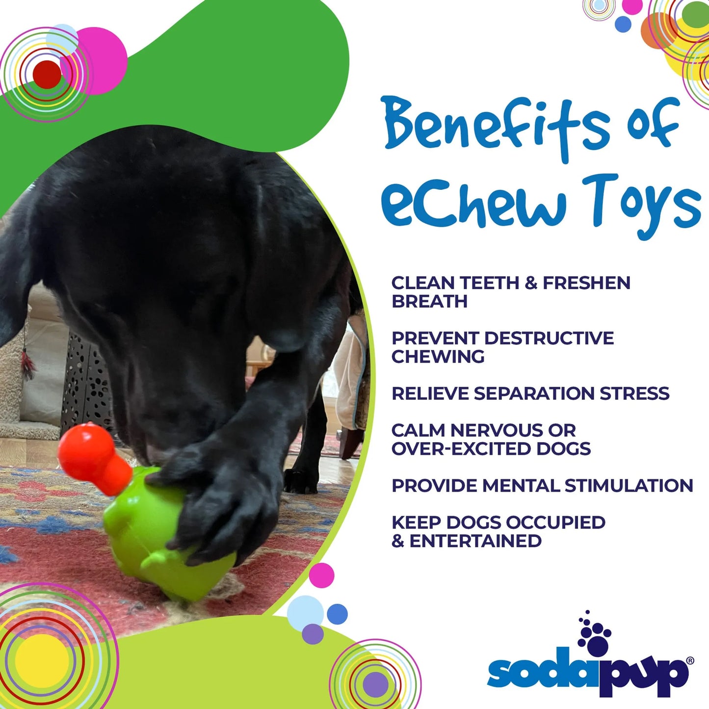 Unstoppables Chewers for SodaPup Rubber Treat Dispensers