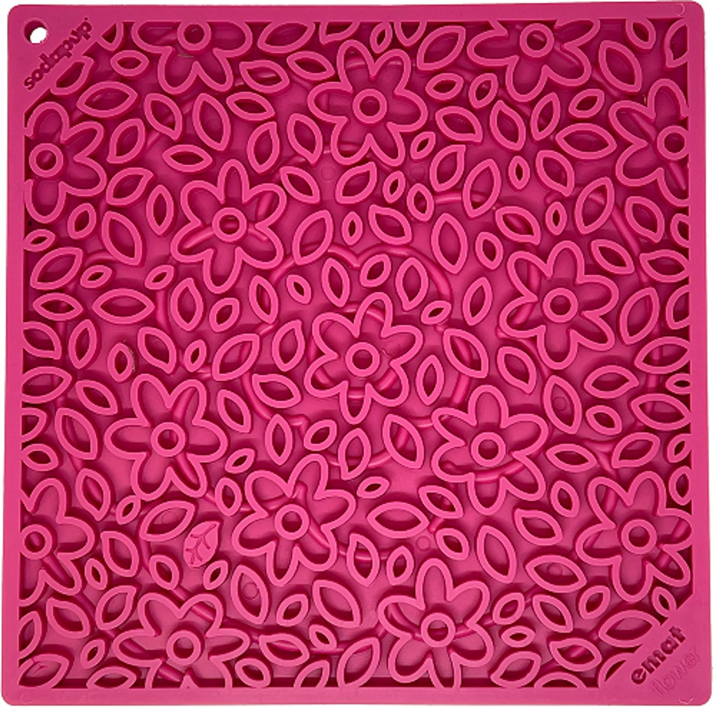 Flower Power emat - Enrichment Lick Mat for Dogs and Cats